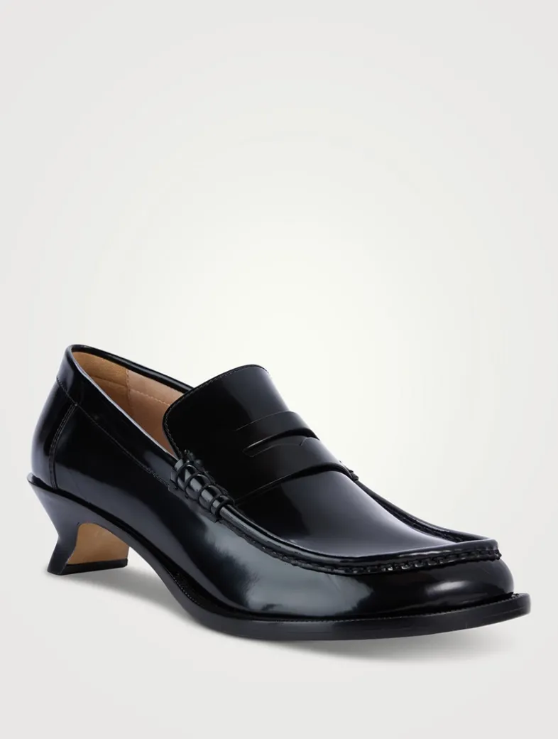 Campo Leather Penny Loafers