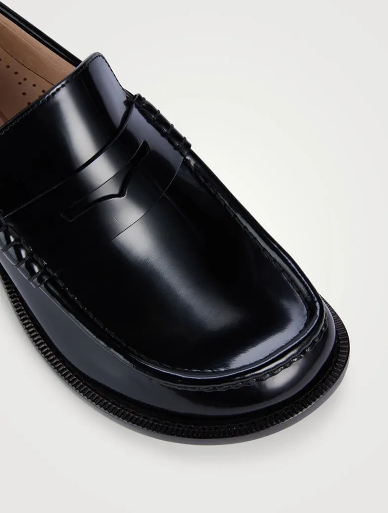 Campo Leather Penny Loafers