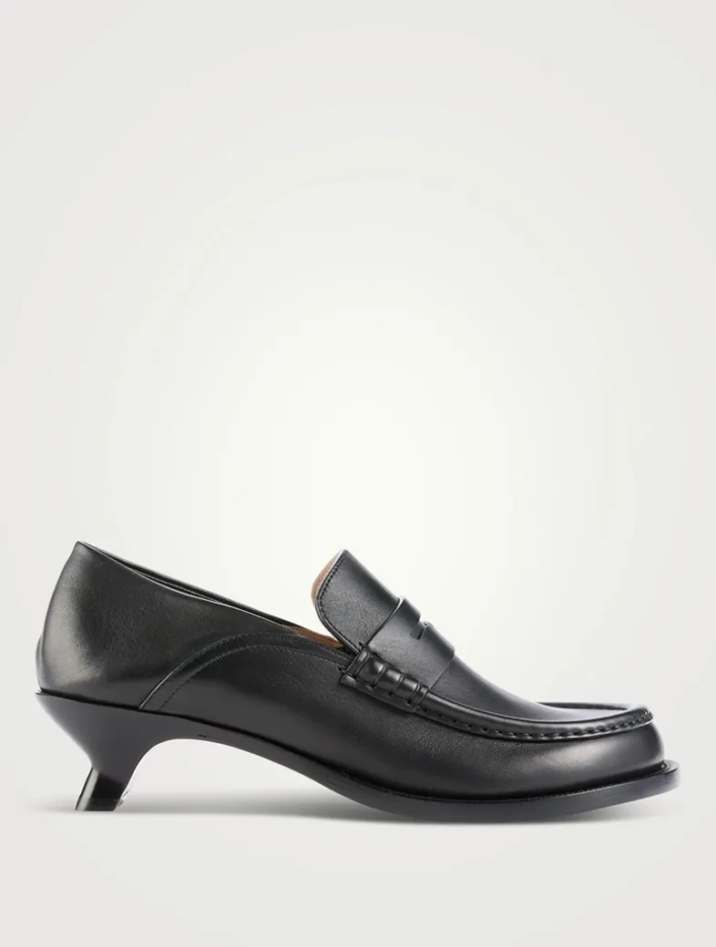Campo Leather Penny Loafers