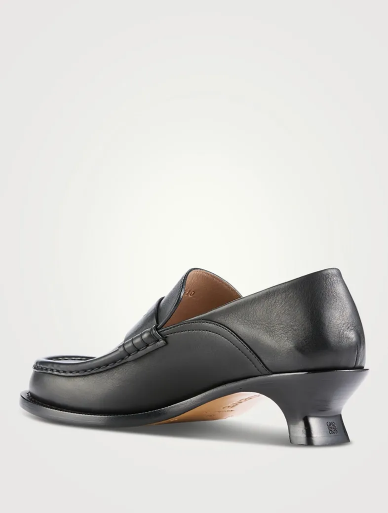 Campo Leather Penny Loafers