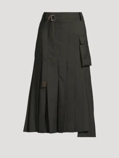 Cargo Midi Skirt
