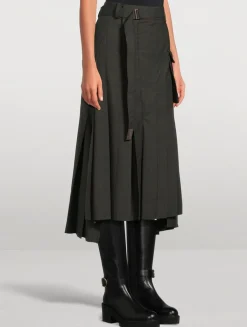 Cargo Midi Skirt