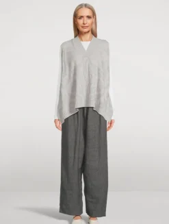 Carnation Jacquard Cashmere Sweater Vest