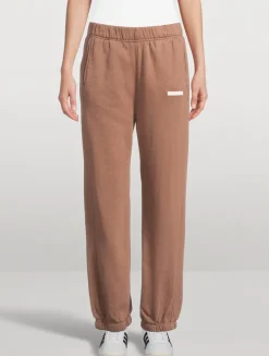Carob Cuffed Sport Sweatpants