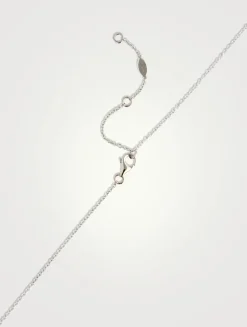 Cascade 18K White Gold 10-Stone Necklace With Diamonds