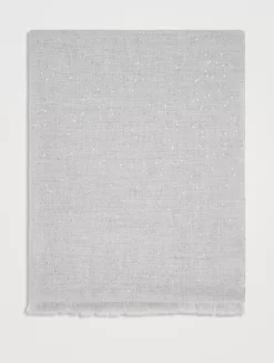 Cashmere And Silk Scarf