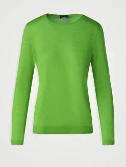 Cashmere And Silk Sweater