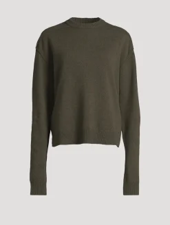 Cashmere And Wool Roundneck Sweater