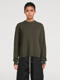 Cashmere And Wool Roundneck Sweater