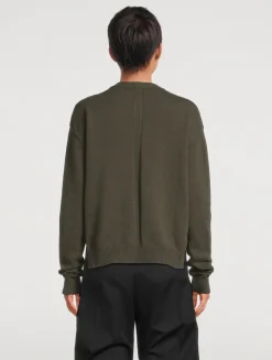 Cashmere And Wool Roundneck Sweater