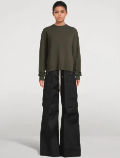 Cashmere And Wool Roundneck Sweater