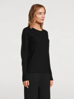Cashmere Long-Sleeve T-Shirt