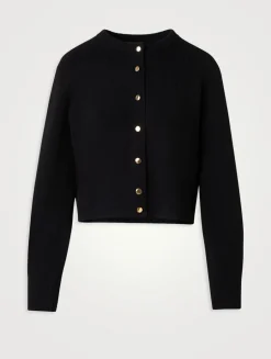 Cashmere Ribbed Cardigan