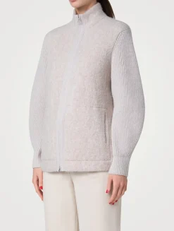 Cashmere Silk And Wool Cardigan