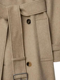 Cashmere Trench Coat