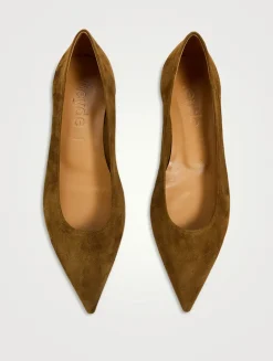 Cassy Suede Ballet Flats