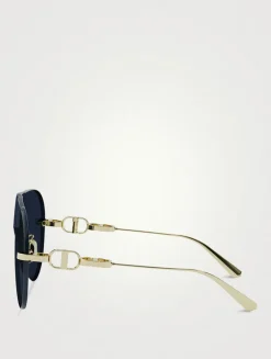 CD Chain M2U Pilot Sunglasses