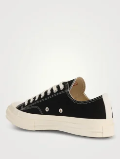 CDG PLAY x Converse Chuck 70 Low-Top Sneakers