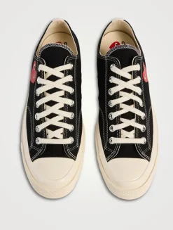 CDG PLAY x Converse Chuck 70 Low-Top Sneakers