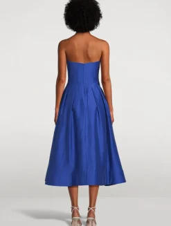 Cera Strapless Midi Dress