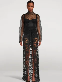 Chantilly Lace Maxi Skirt