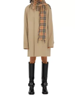 Check Cashmere Happy Scarf