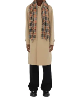 Check Cashmere Happy Scarf