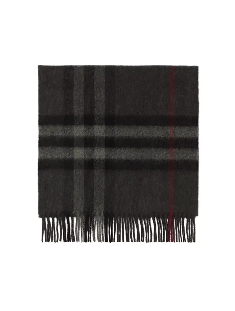 Check Cashmere Scarf