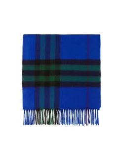 Check Cashmere Scarf