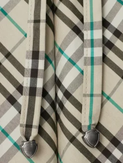 Check Cotton Pyjama Trousers