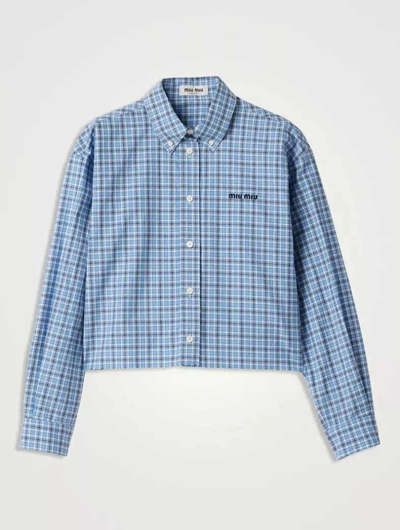 Checked Poplin Shirt