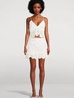 Cherie Lace Mini Skirt