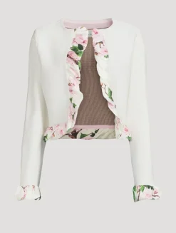 Cherry Blossom Twist Cardigan