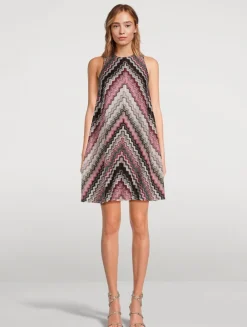 Chevron Mini Dress
