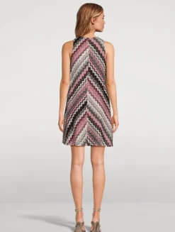 Chevron Mini Dress