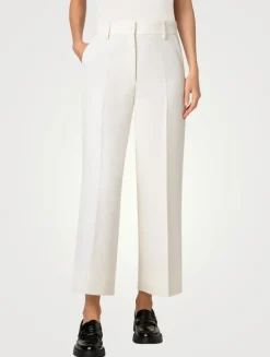 Chiaro Straight-Leg Wool Trousers