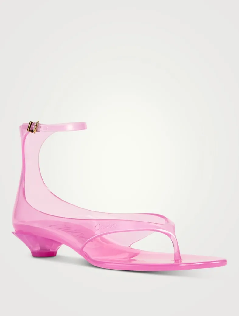 Chloé Jelly Thong Sandal