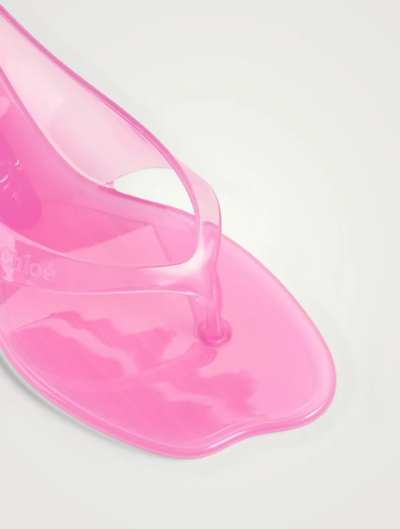 Chloé Jelly Thong Sandal