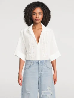 Claire Embroidered Shirt