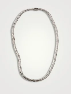 Classic Chain 5mm Sterling Silver Necklace