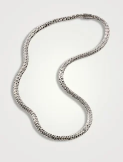 Classic Chain 5mm Sterling Silver Necklace