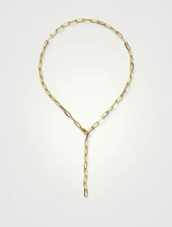 Classic Mini Short Paperclip Chain Necklace