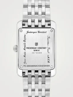 Classics Carrée Quartz Stainless Steel Bracelet Watch