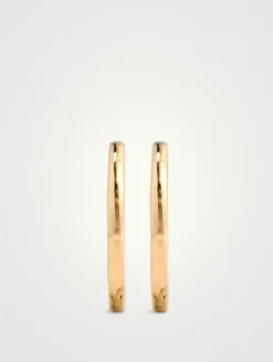 Classique 14K Gold Hoop Earrings