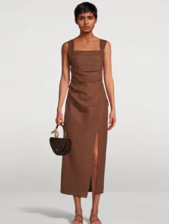 Clemente Linen Dress