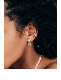 Cléo 14K Gold Fringe Earring Backings