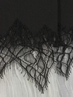 Cobweb Lace Mini Skirt