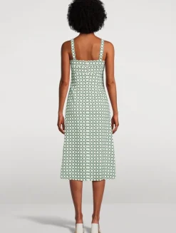 Colleen Printed Midi Dress