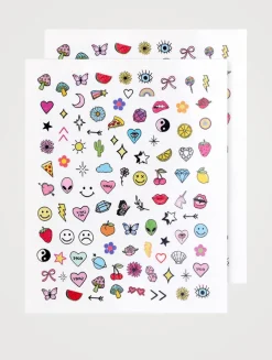 Colour Nail Art Tattoos