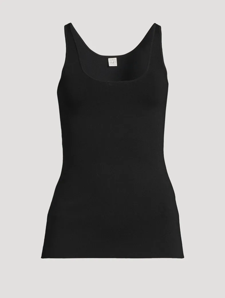 Compact Knit Tank Top